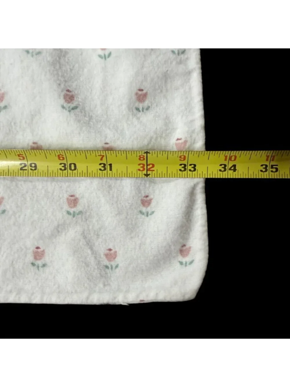 Flannel Queen Pillowcases Vintage 90s Pink Floral USA WestPoint Stevens Granny